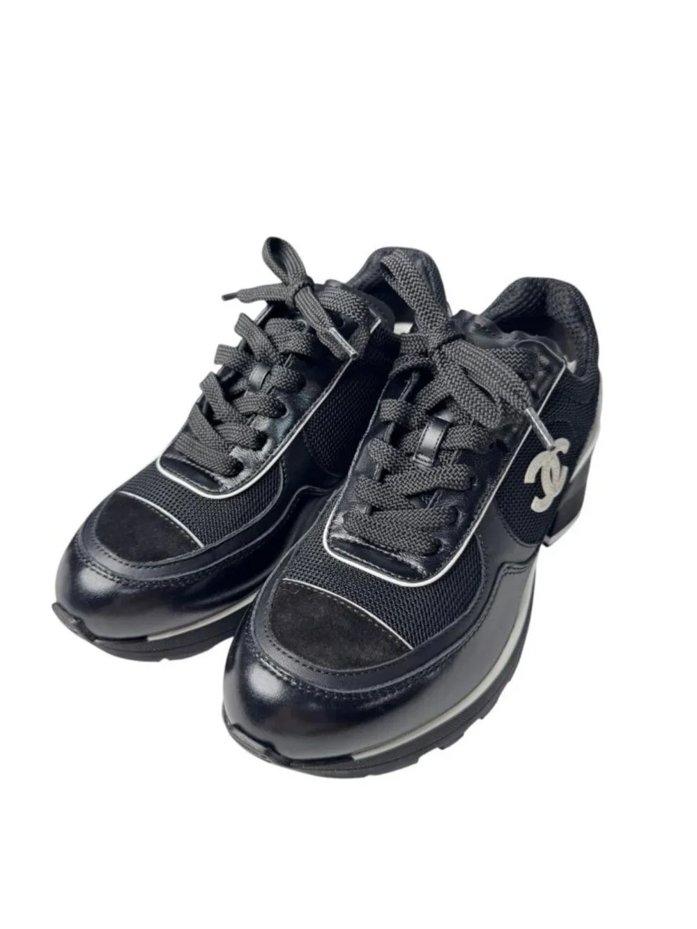 Chanel CC Logo Sneakers